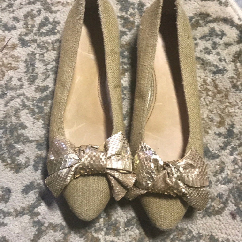 Miu Miu Prada Flats With Bow - image 4